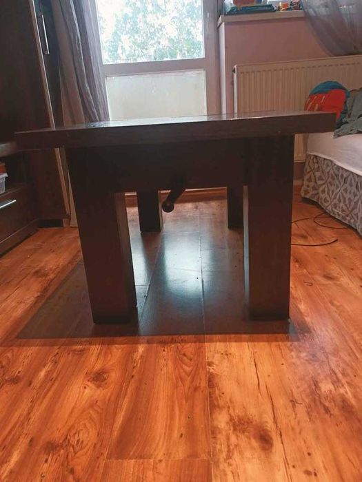 Ławostól w kolorze czekoladowym polska marka Tomaco