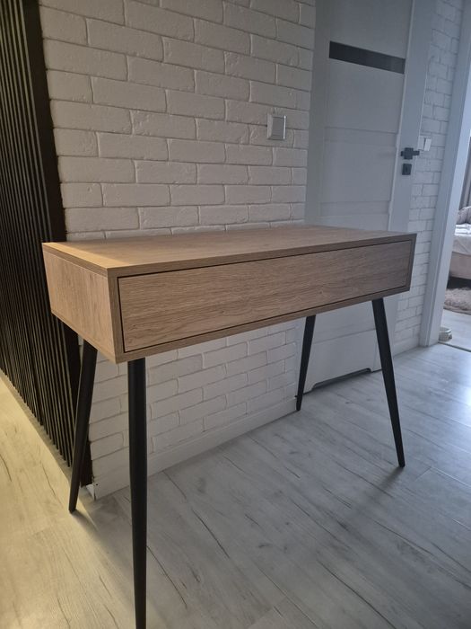 Konsolka z szufladą loft