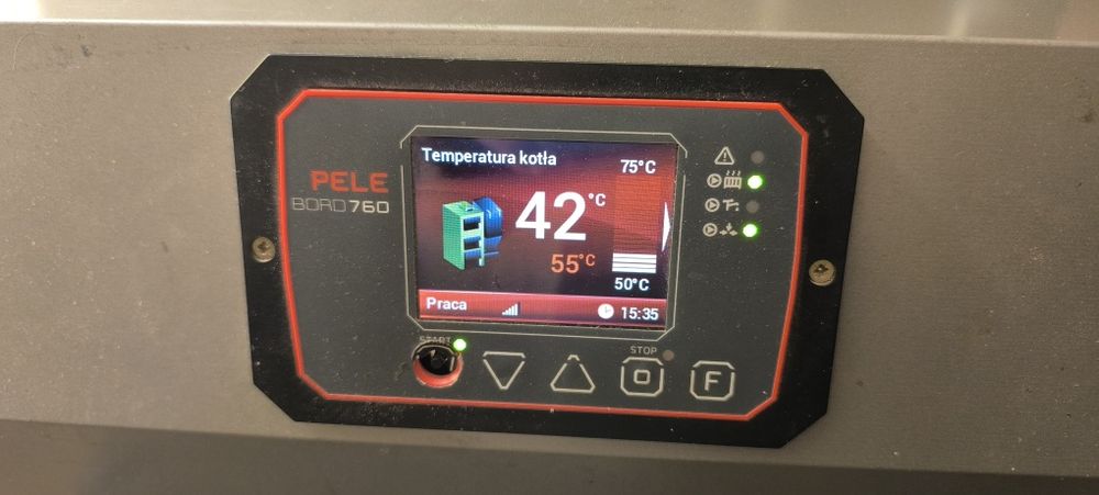 Sterownik kotła na pellet Brager  Pele Bord 760