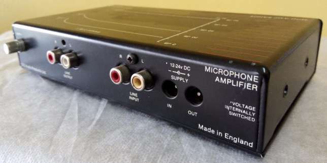 Amplificador de microfone Qed64176346673411120