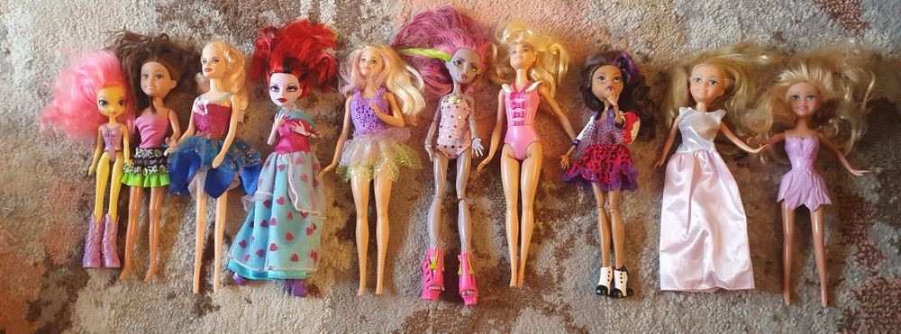 Lalki Monster High plus dorzucam Hasbro, Barbie