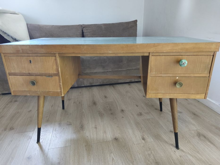 Biurko antyk lata 70 vintage