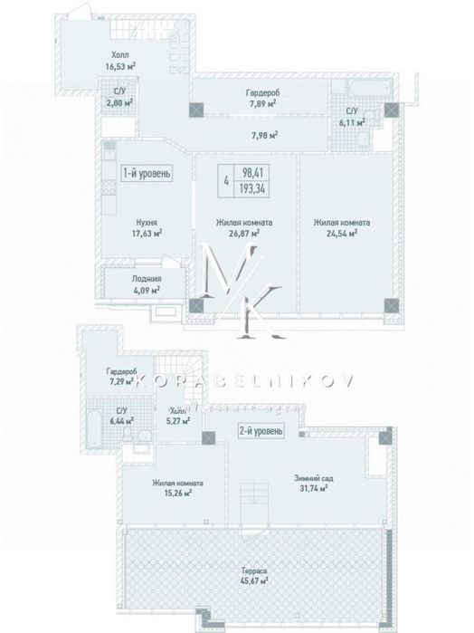 Многокомнатная квартира по адресу ул. Саперное Поле (площадь 326 м²) - Atlanta.ua - фото 13