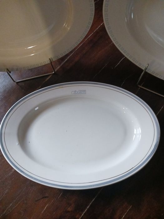 Półmiski, talerze,patery porcelana Lubliana. SPOŁEM.