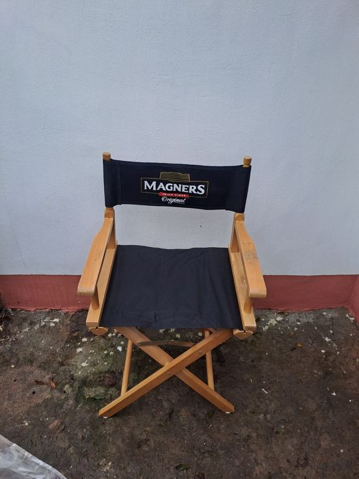 Krzesła ogrodowe reżyserskie 6 sztuk