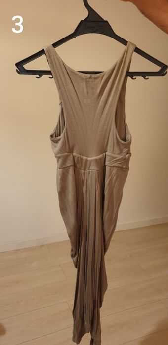 Vestido festa nude