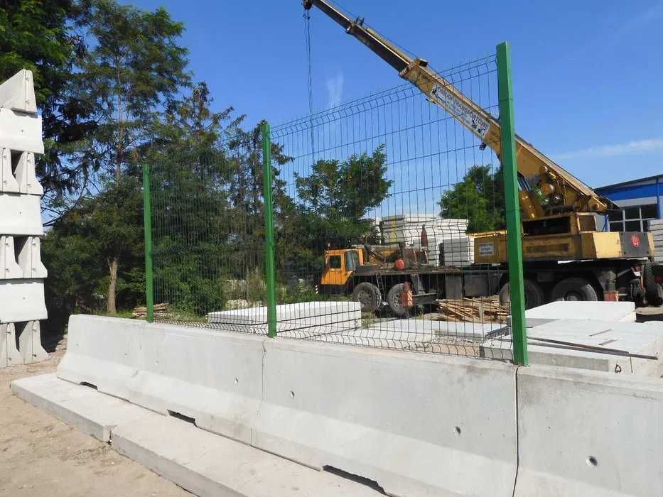 Bariery betonowe jednostronne Zielona Góra