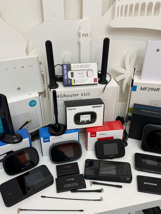 Мобільний WiFi 4G/5G роутер + антени