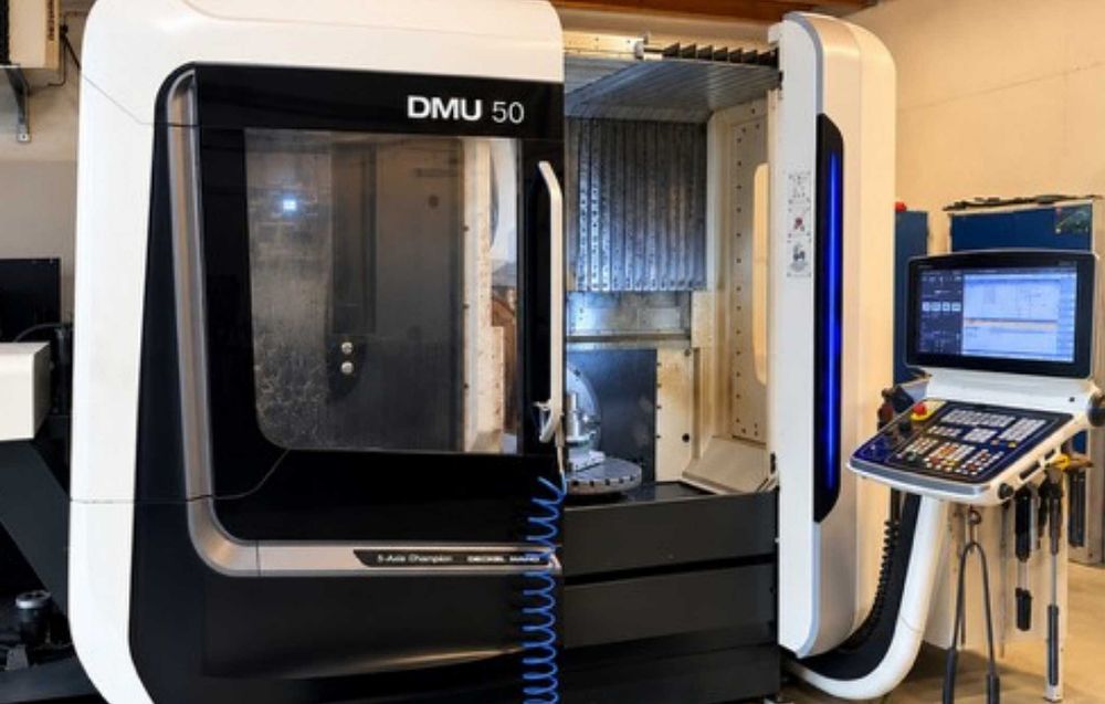 Centrum obróbcze CNC DMG DMU 50 - 5 osi (2018)