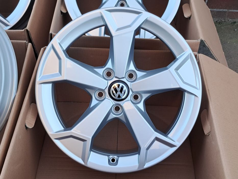ALUFELGI VW 17 5x112 Turan Passat Golf Jetta T-Roc Scirocco EOS #6
