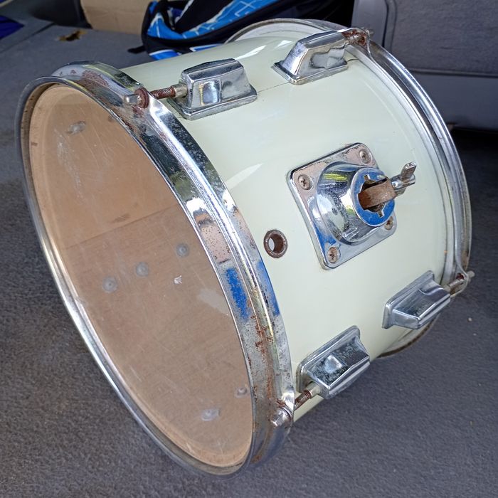zabytkowy tom drum werbel  perkusyjny