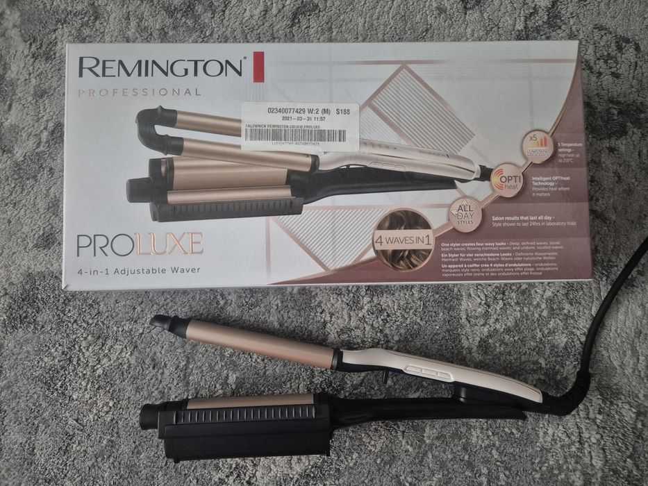 Falownica do włosów Remington.
