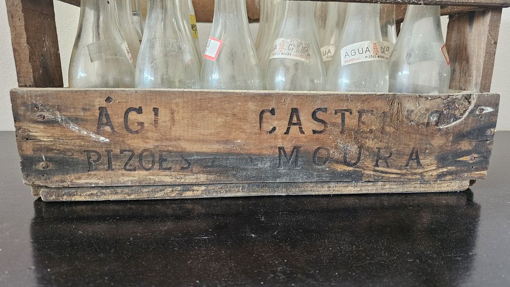 Caixa madeira Água Castello