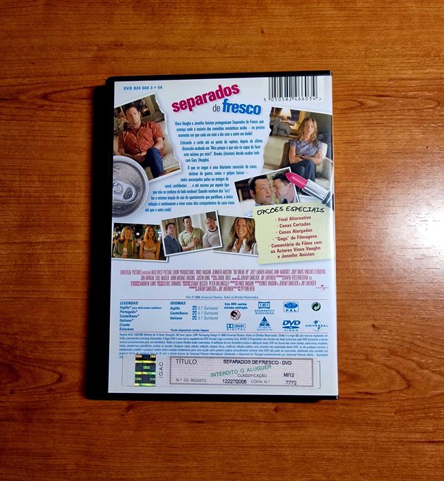 SEPARADOS DE FRESCO (Jennifer Aniston/Vince Vaughn)
