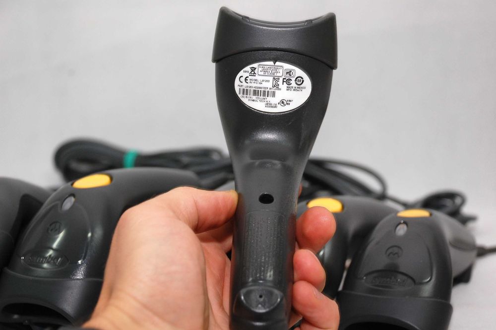 Symbol LS1203 штрихкод сканер 1D провідний лазерний USB
