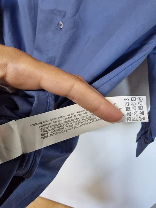 Bawełniana koszula Zara S nowa