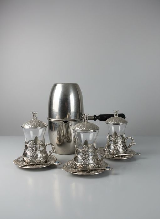 Conjunto chá/cafe turco