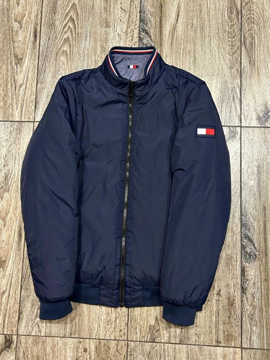 Męska kurtka Ocieplana TOMMY HILFIGER Dwustronna roz M  Stan idealny