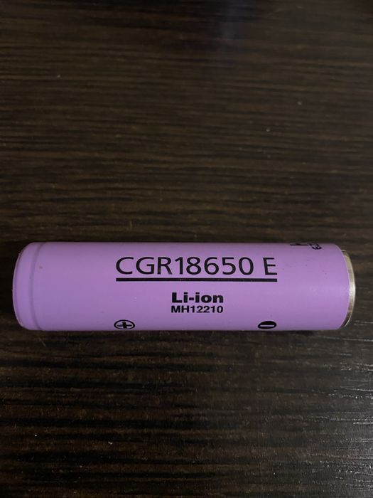 Акуумулятор 18650 Li-ion, Литий аккумулятор, вейп, фонарь, баттарея