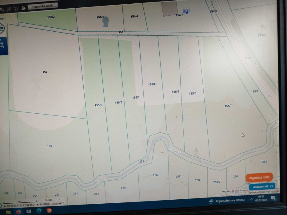 działki nad rzeką atrakcyjna cena