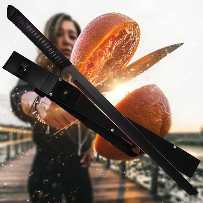 Miecz Katana Ninja Treningowy z Pochwą 71 cm D119