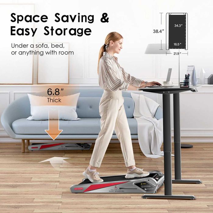 Bieżnia - Egofit Walker Pro Under Desk Treadmill