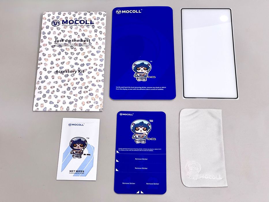 ПРЕМИУМ Защитное стекло Mocoll для Galaxy S24 Ultra (Full Glue)