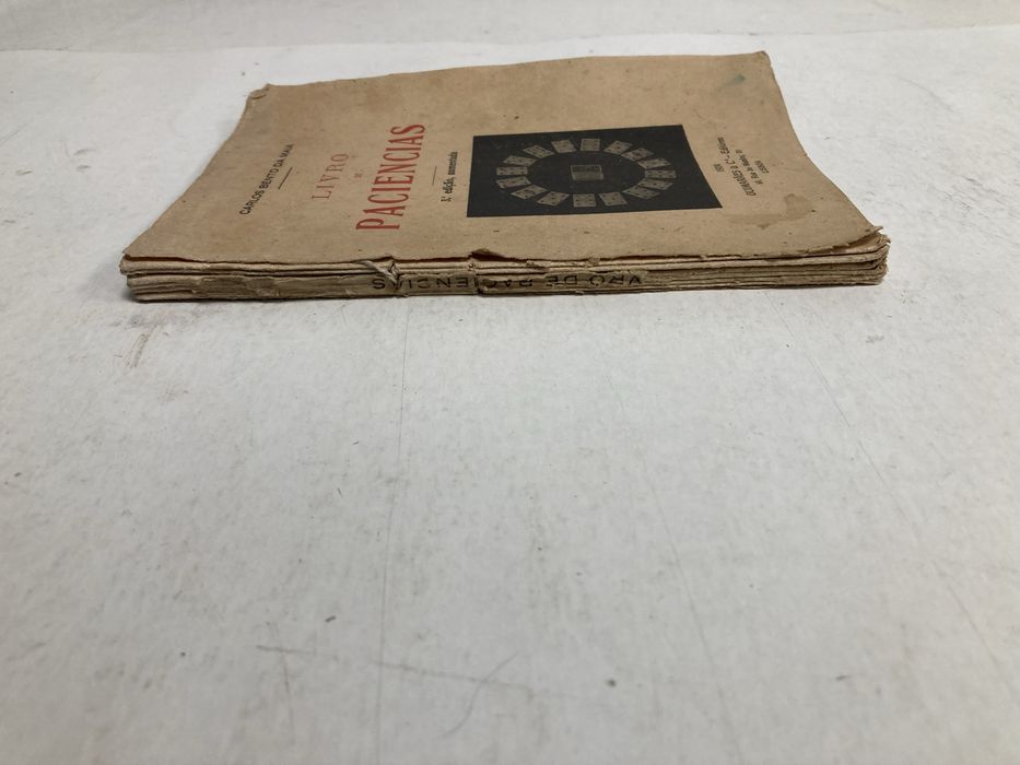 Livro de Paciencias, de Carlos Bento Maia, 1924