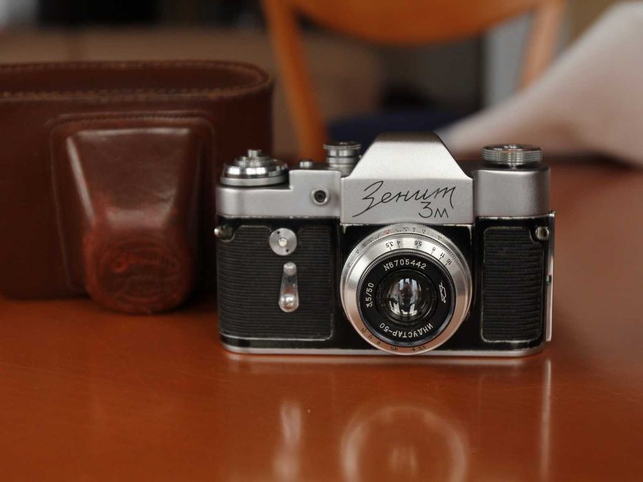 Zenit 3M Comemorativa 50 anos Outubro 1917 (Industar 50)