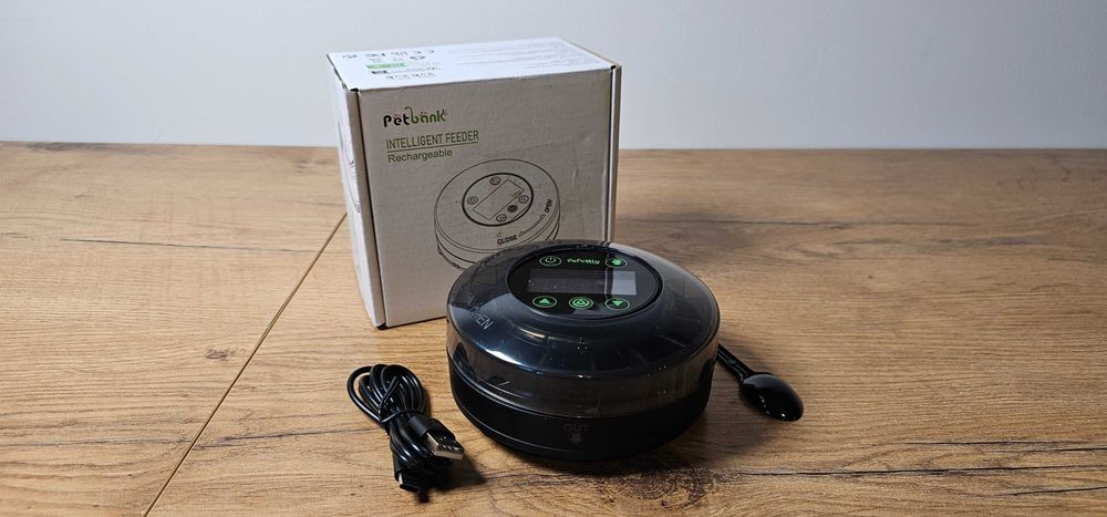 Petuank automatyczny karmnik dla zwierząt inteligentny feeder USB