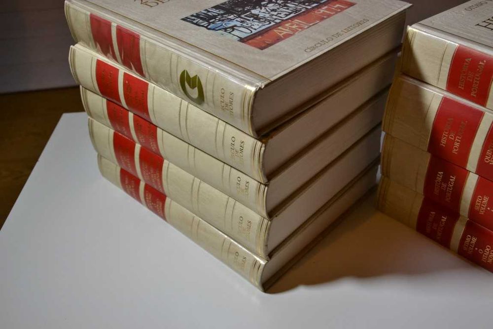 9 volumes de "História de Portugal" - Direção de José Mattoso