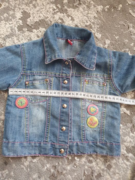 Куртка джинсова для дівчинки