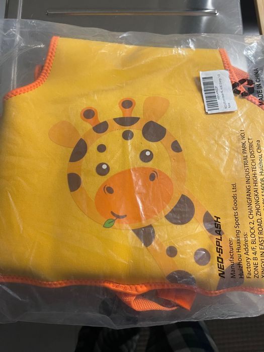 Colete salva vidas 1-3 anos