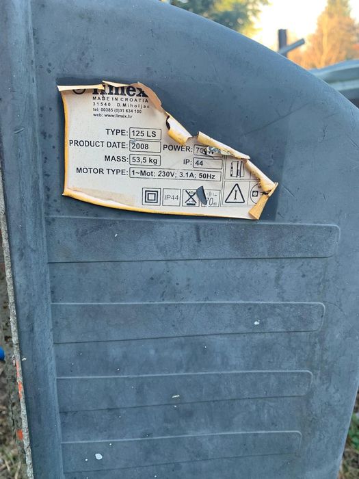 Betoniarka 125 litrów