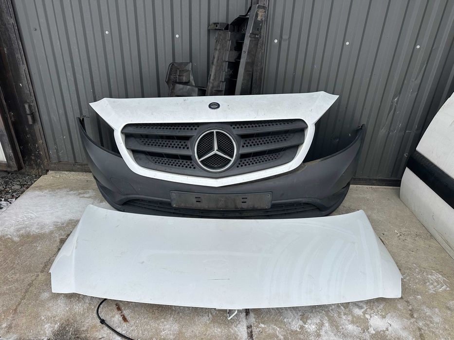 Бампер передній + капот Mercedes Citan 2012-2020 комплект