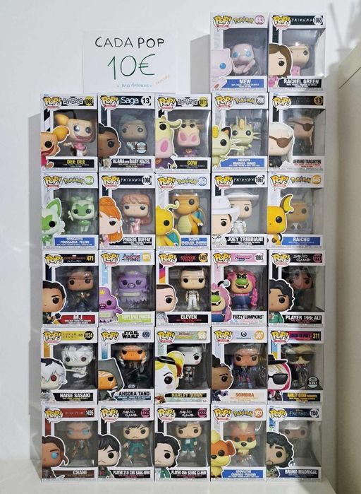 Lote Funko Pop (Vários Temas)