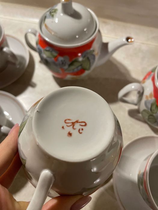 Zestaw porcelana serwis Połonne vintage