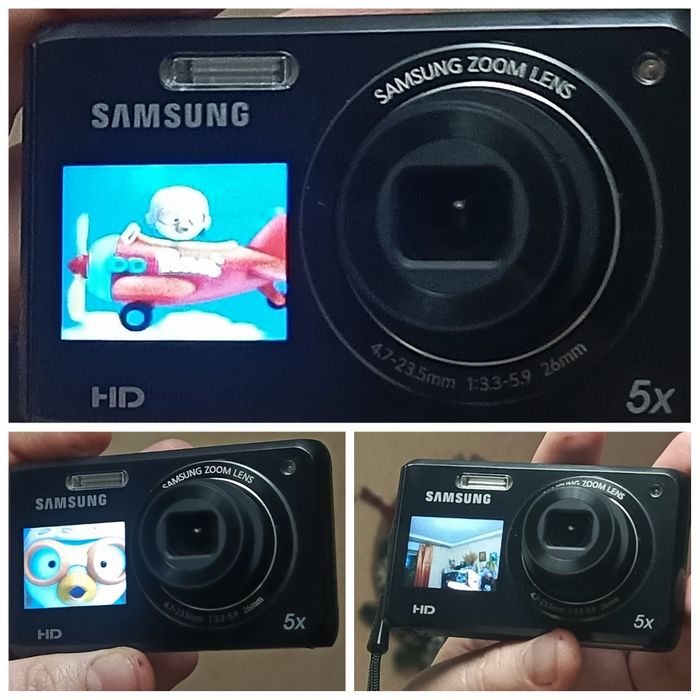 цифрова камера samsung •Селфі екран CCD  16 Мп, 5x Zoom • 32Гб  повний комплект