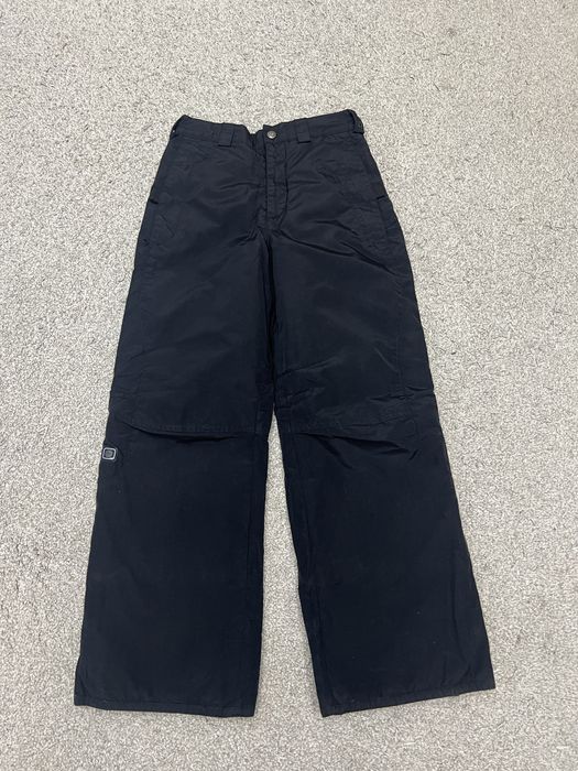 Фирменные лыжные термо штаны Columbia зимние штаны унисекс 140  см