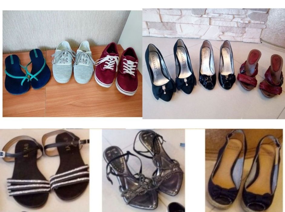 Шкіряні лакові туфлі кеди лофери Pull&Bear босоніжки