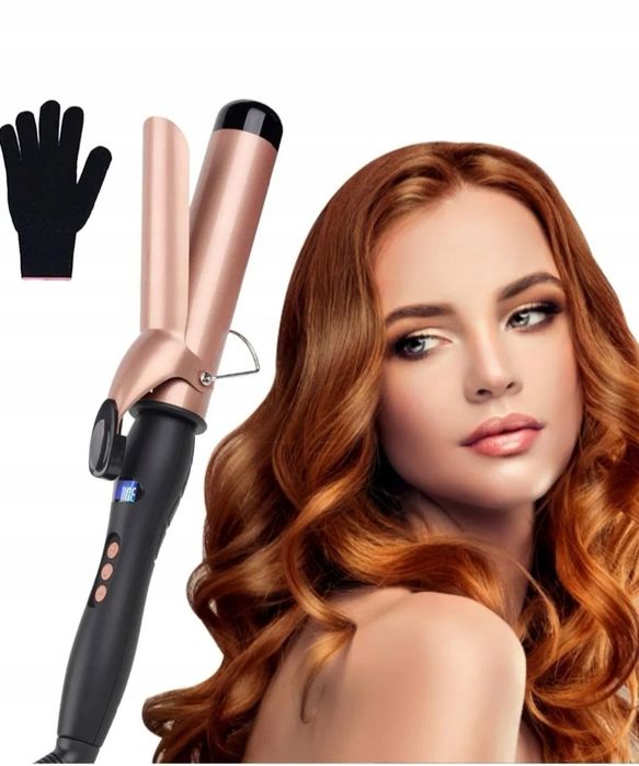 Lokówka  38MM Duże Loki Ceramiczna Regulacja Temperatury