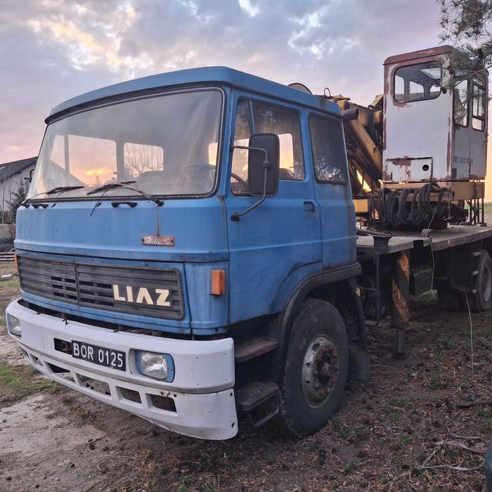 Żuraw Ładowarka Dźwig LIAZ