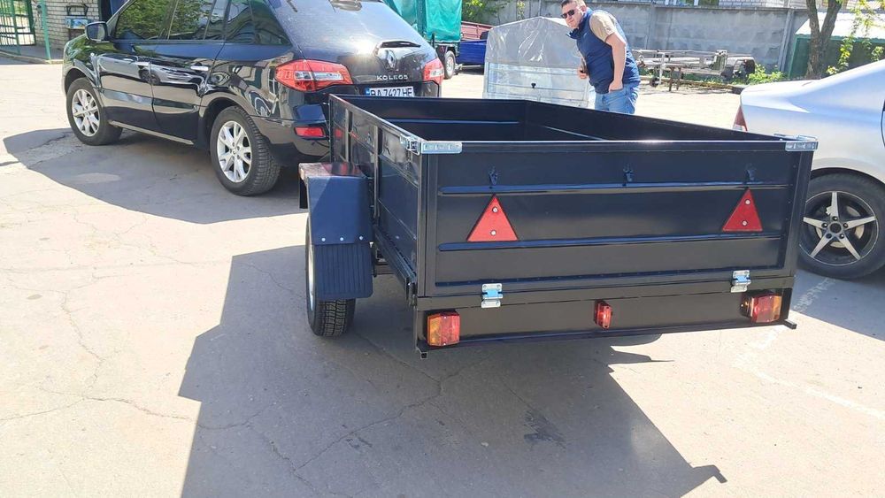 Новий універсальний причіп із заводу 2000/1300/450 Документи  для МРЕВ