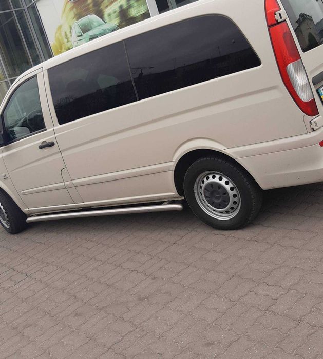 Труби під пороги Mercedes Vito 447-639
