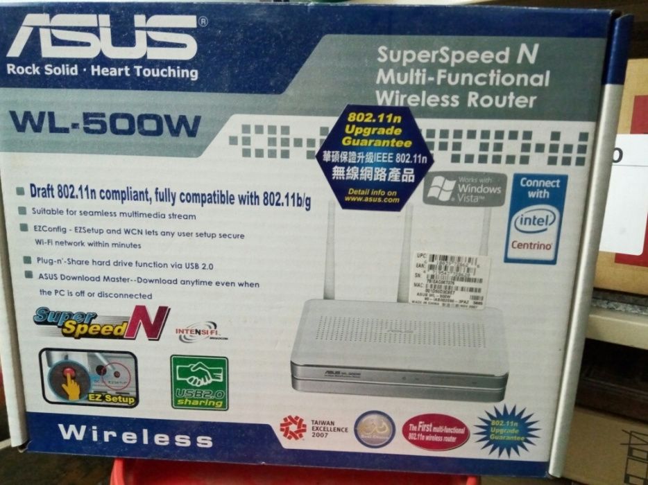 ASUS WL500W Router64739310792578123
