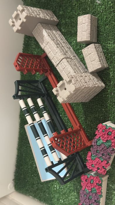 zestaw przeszkód schleich