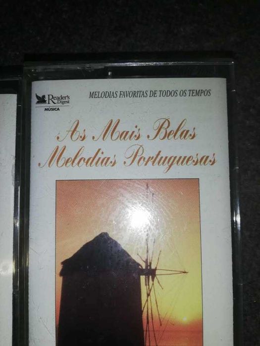 Três cassetes música portuguesa - raro e antigo