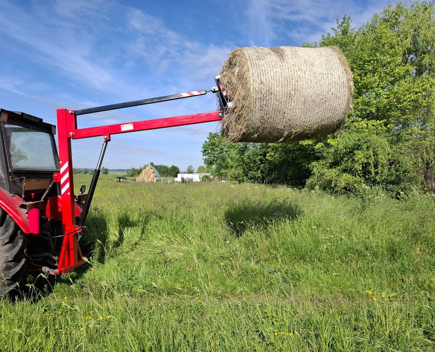 Podnośnik do bel,  balotów Ładowacz na tył ciągnika Tur na tył z kłami hydrauliczny