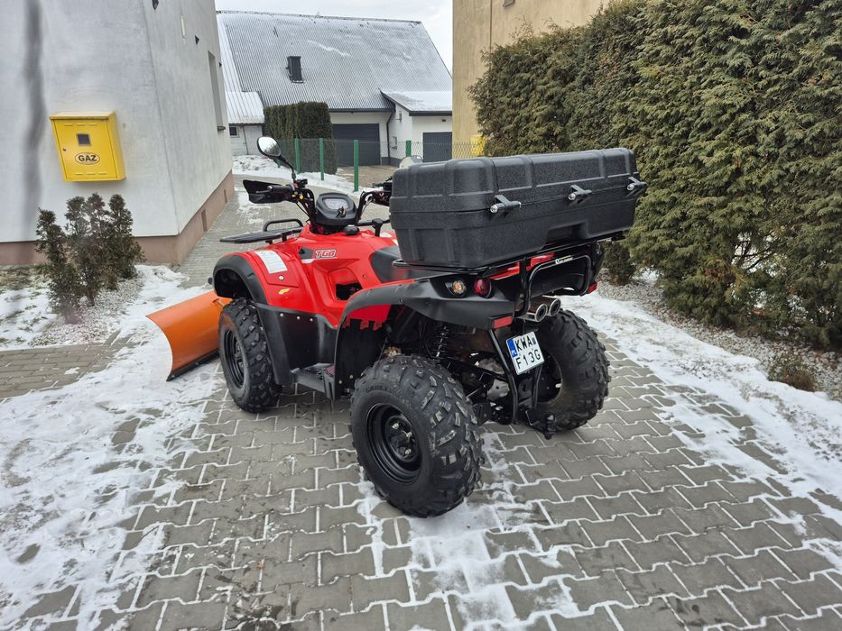 Quad TGB 500 - 4x4 - 2700 KM ! Zarejestrowany! Pług!
