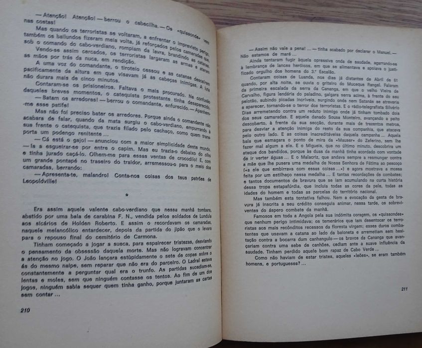 Sangue no Capim (Cenas da Guerra em Angola) de Reis Ventura